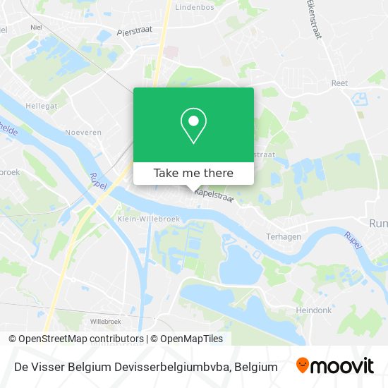 De Visser Belgium Devisserbelgiumbvba map