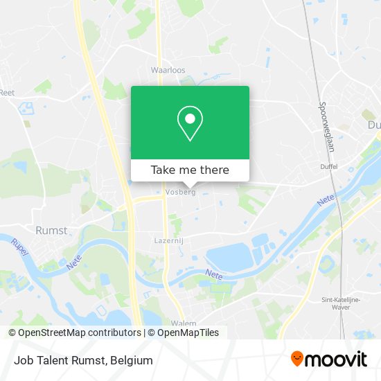 Job Talent Rumst map