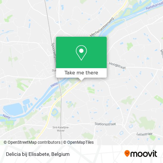 Delicia bij Elisabete plan