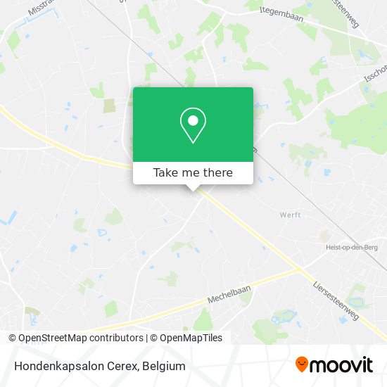 Hondenkapsalon Cerex plan