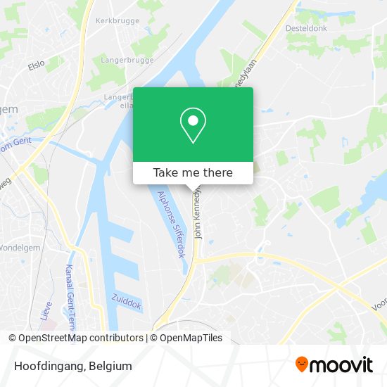 Hoofdingang map