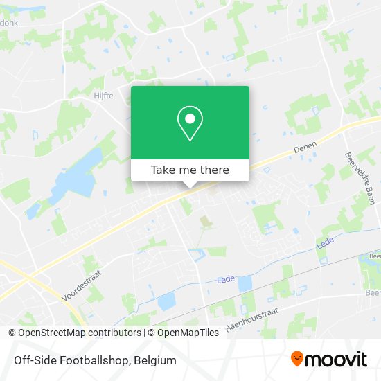 Off-Side Footballshop map