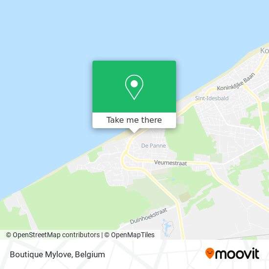 Boutique Mylove map