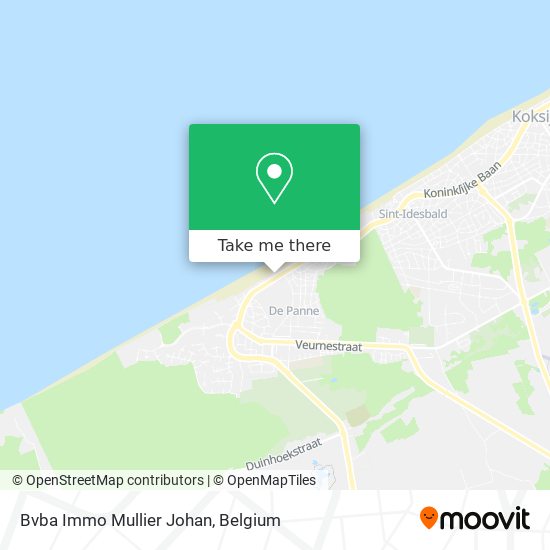 Bvba Immo Mullier Johan map