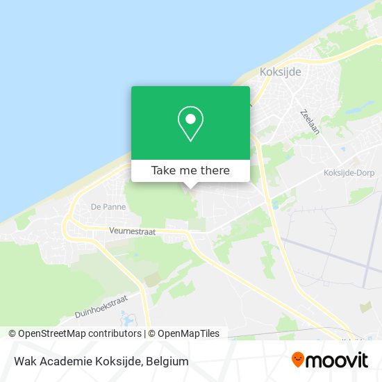 Wak Academie Koksijde map