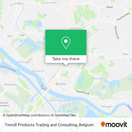 Tinmill Products Trading and Consulting map