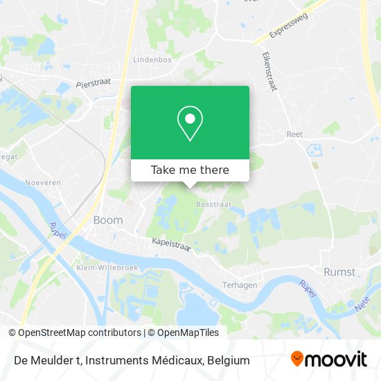 De Meulder t, Instruments Médicaux map