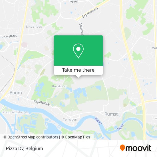 Pizza Dv map