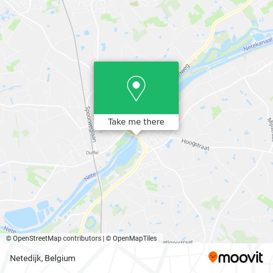 Netedijk map