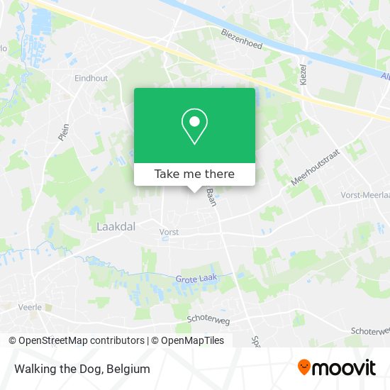 Walking the Dog map