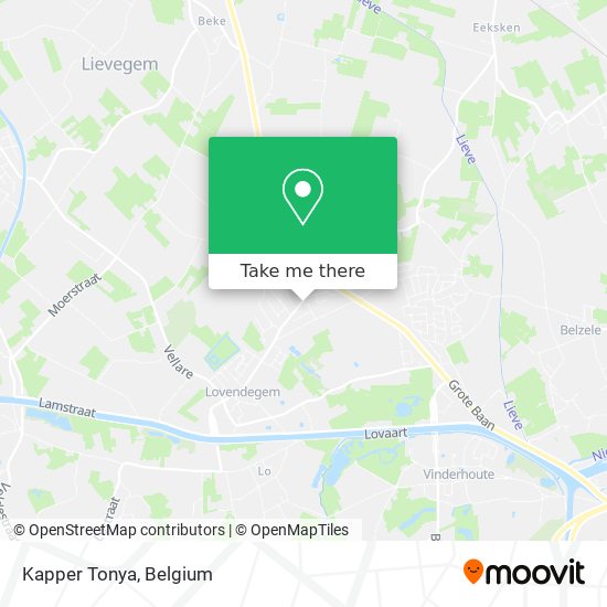 Kapper Tonya map