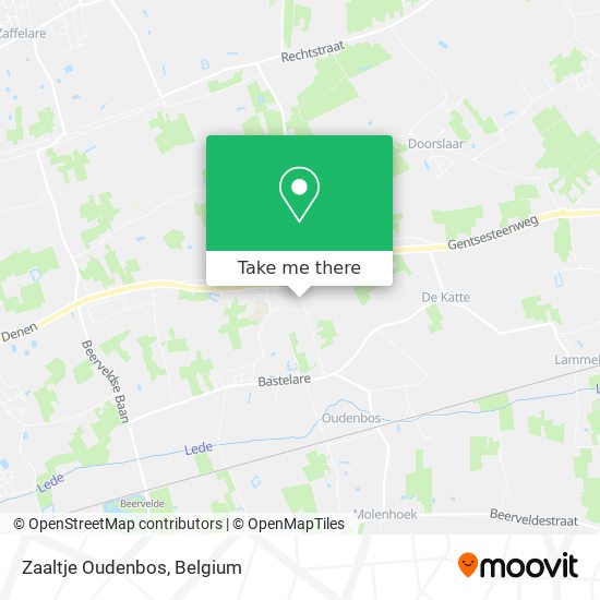 Zaaltje Oudenbos plan