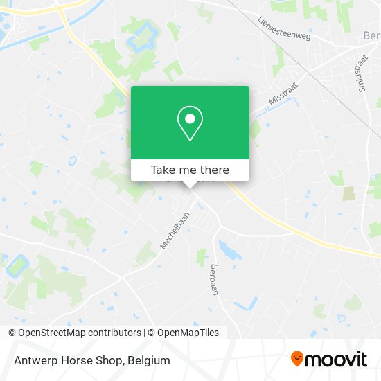 Antwerp Horse Shop map