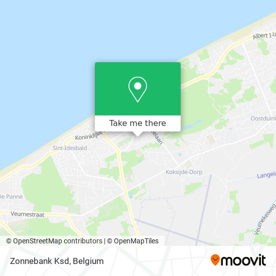 Zonnebank Ksd map