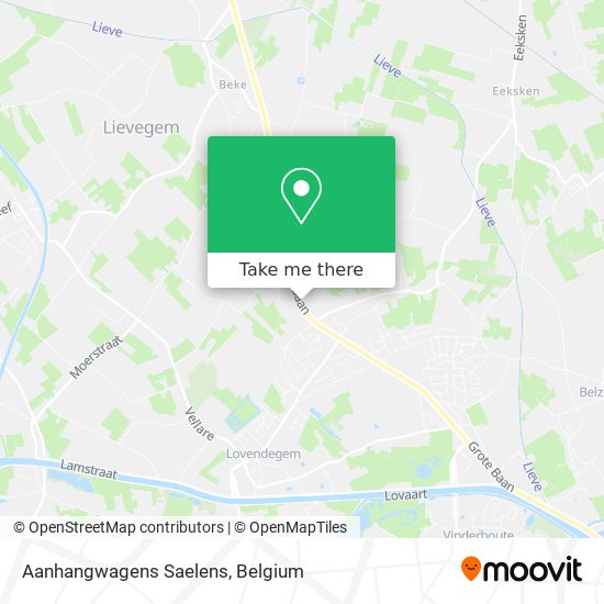 Aanhangwagens Saelens plan