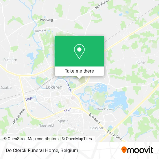 De Clerck Funeral Home map