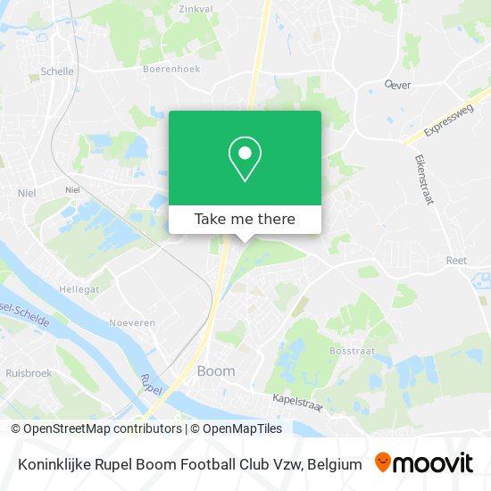 Koninklijke Rupel Boom Football Club Vzw map