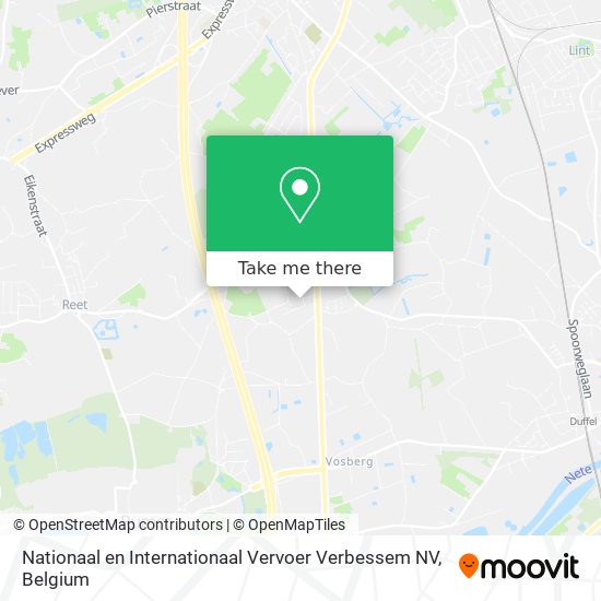 Nationaal en Internationaal Vervoer Verbessem NV plan