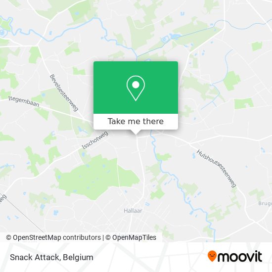 Snack Attack map