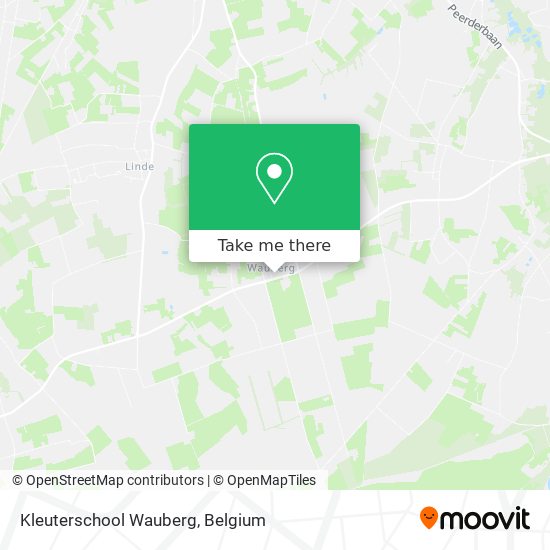 Kleuterschool Wauberg map