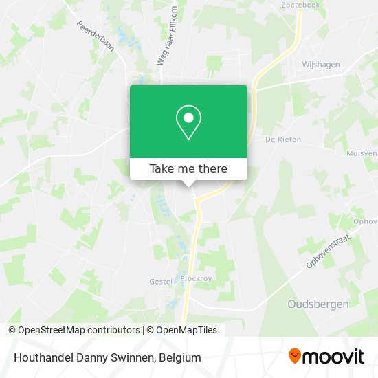 Houthandel Danny Swinnen map