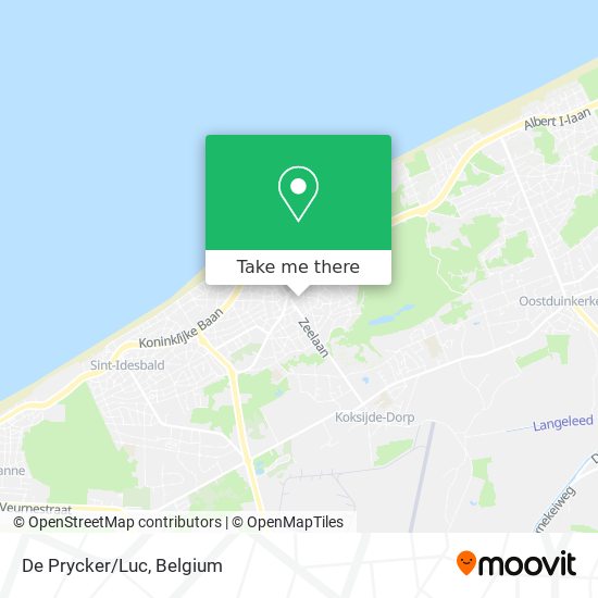 De Prycker/Luc map