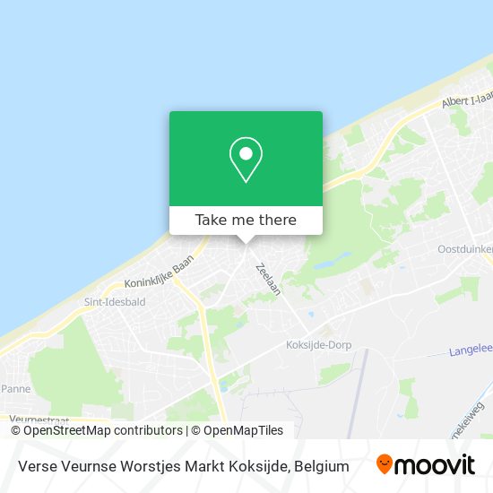 Verse Veurnse Worstjes Markt Koksijde map