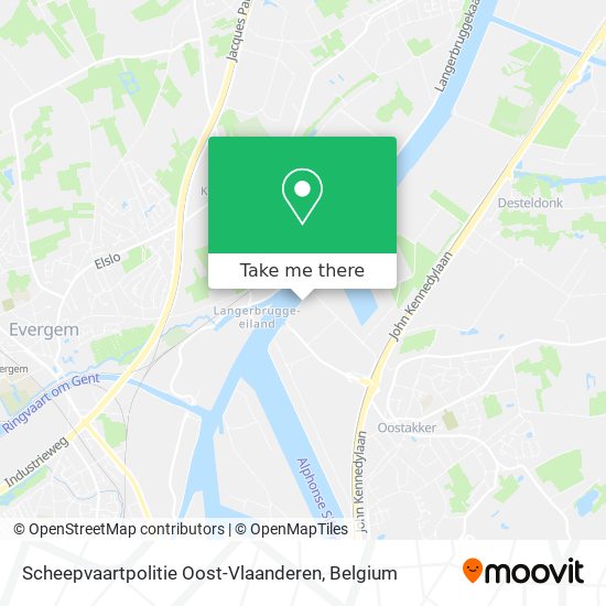 Scheepvaartpolitie Oost-Vlaanderen plan