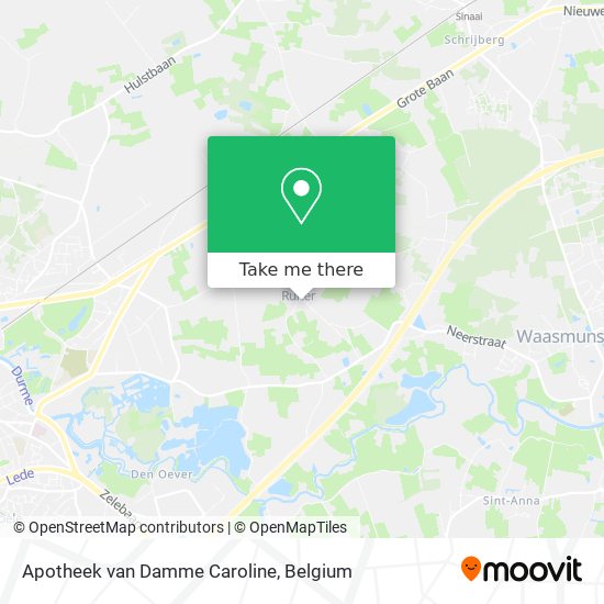 Apotheek van Damme Caroline map