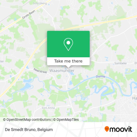 De Smedt Bruno map