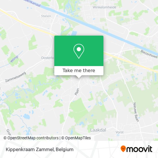 Kippenkraam Zammel map