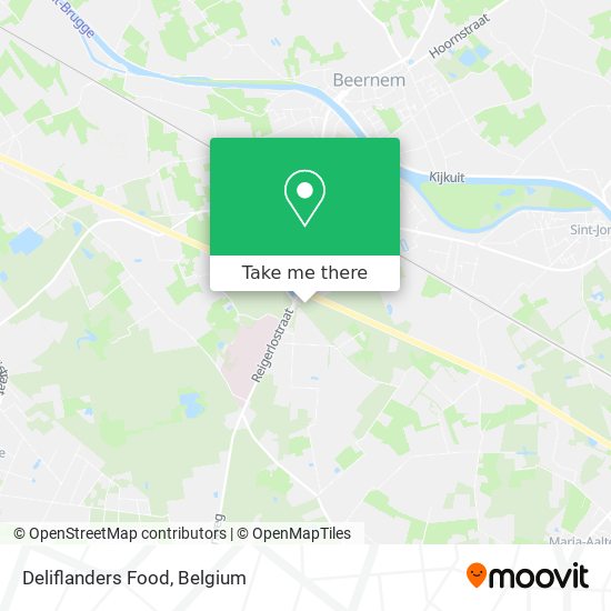 Deliflanders Food map