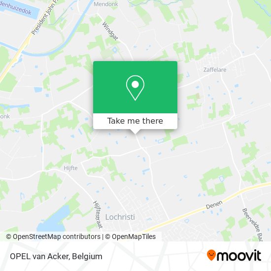 OPEL van Acker map