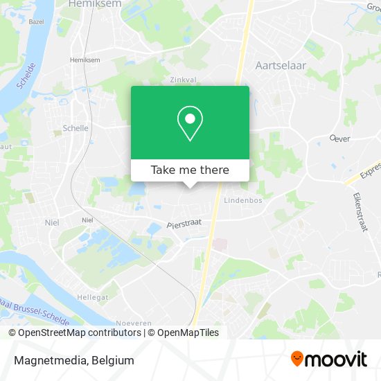 Magnetmedia map