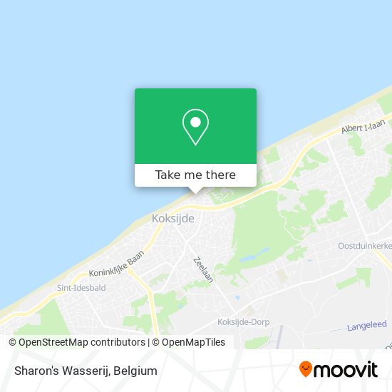 Sharon's Wasserij map