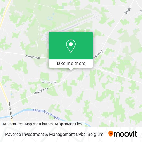 Paverco Investment & Management Cvba map