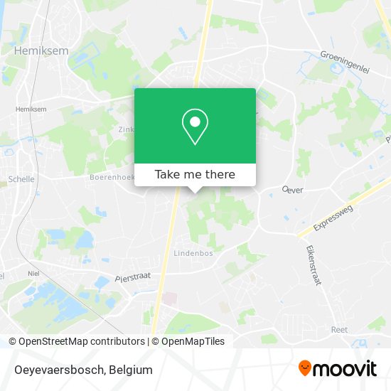 Oeyevaersbosch plan