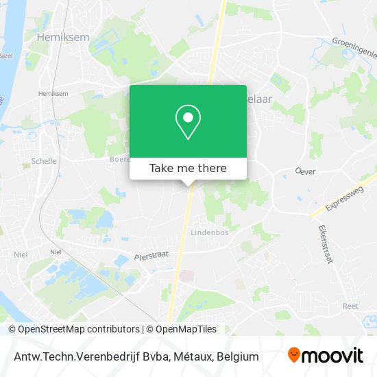 Antw.Techn.Verenbedrijf Bvba, Métaux map