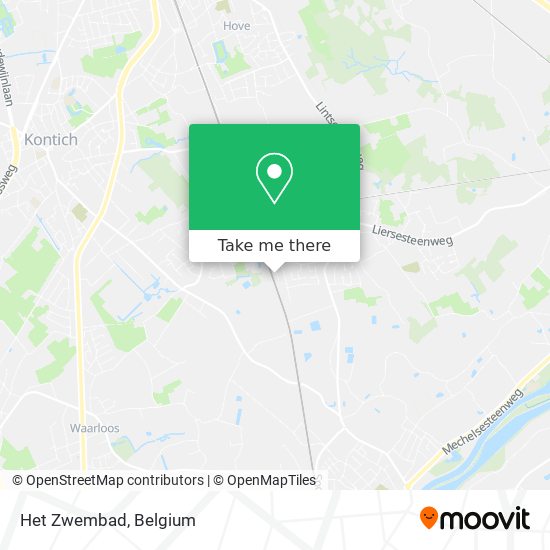 Het Zwembad map