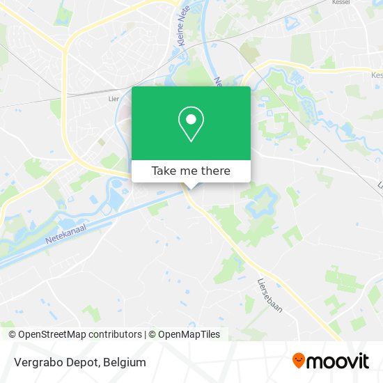 Vergrabo Depot map