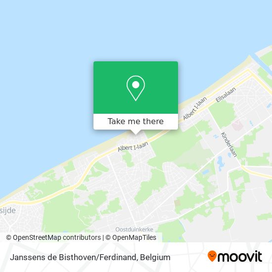 Janssens de Bisthoven / Ferdinand map