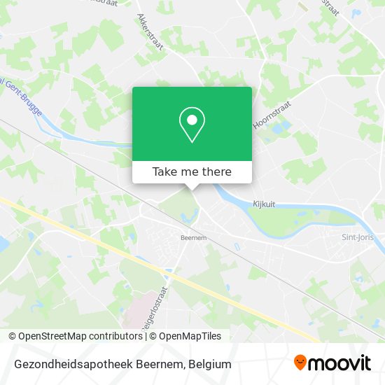 Gezondheidsapotheek Beernem map