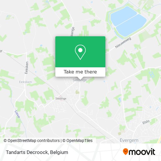 Tandarts Decroock map