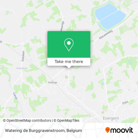 Watering de Burggravenstroom map