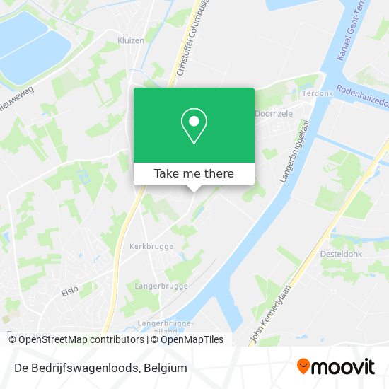 De Bedrijfswagenloods map