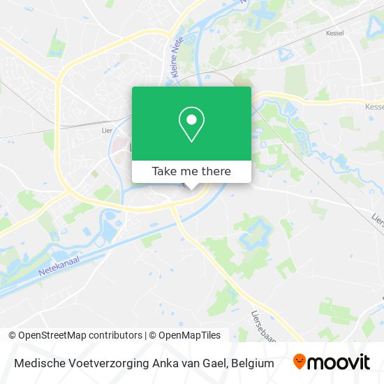 Medische Voetverzorging Anka van Gael plan