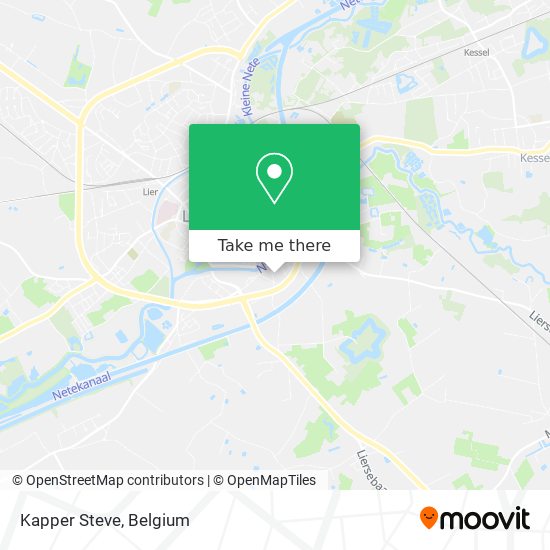 Kapper Steve map