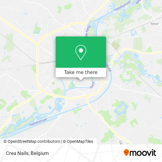 Crea Nails map
