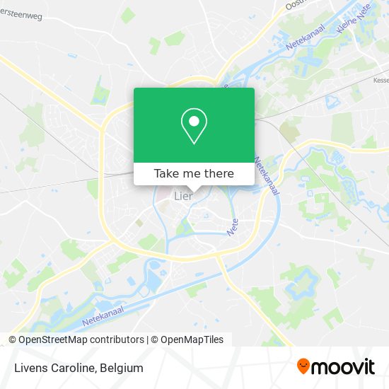 Livens Caroline map