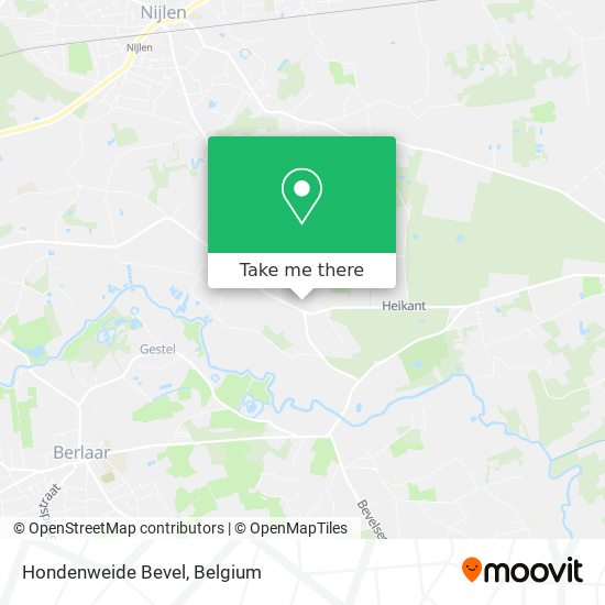 Hondenweide Bevel plan